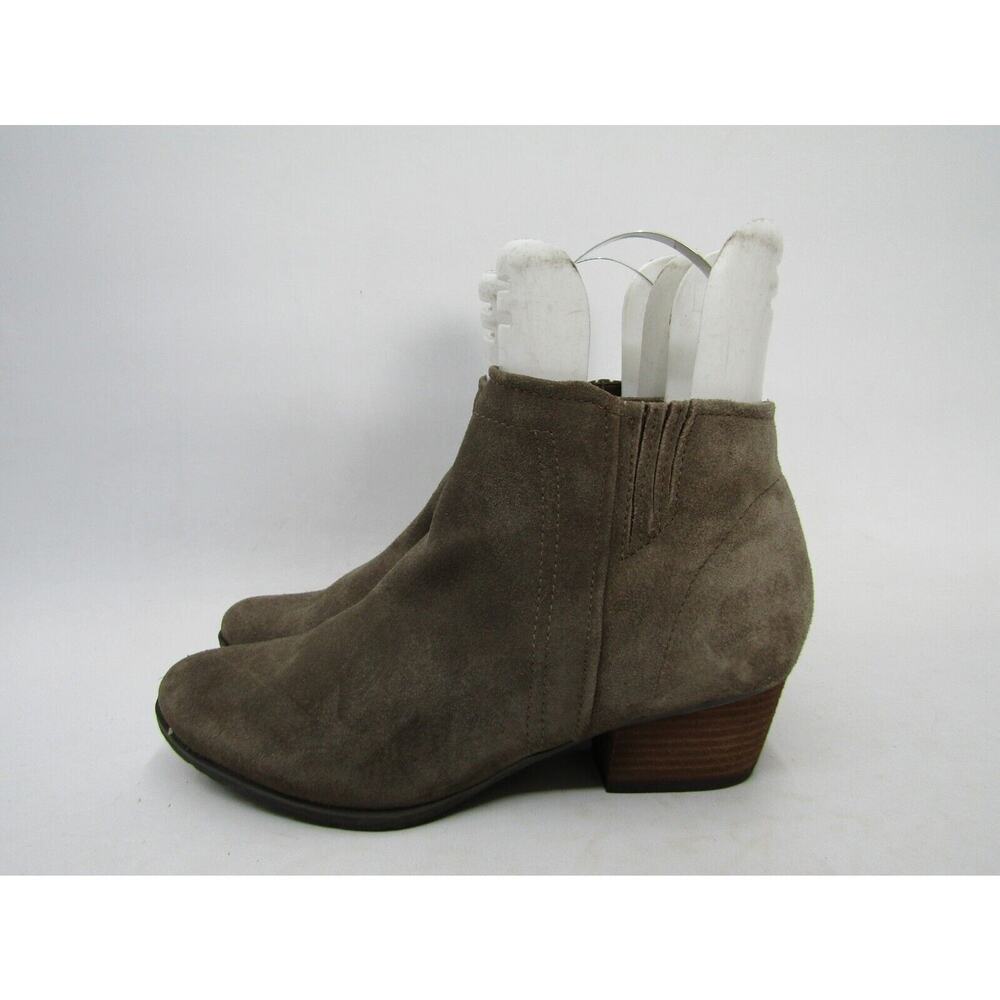 Blondo Womens Size 9.5 M Brown Suede Zip Ankle Fashion Boots Booties